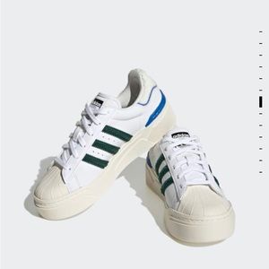 Adidas Superstar Bonega platform sneakers size 8.5